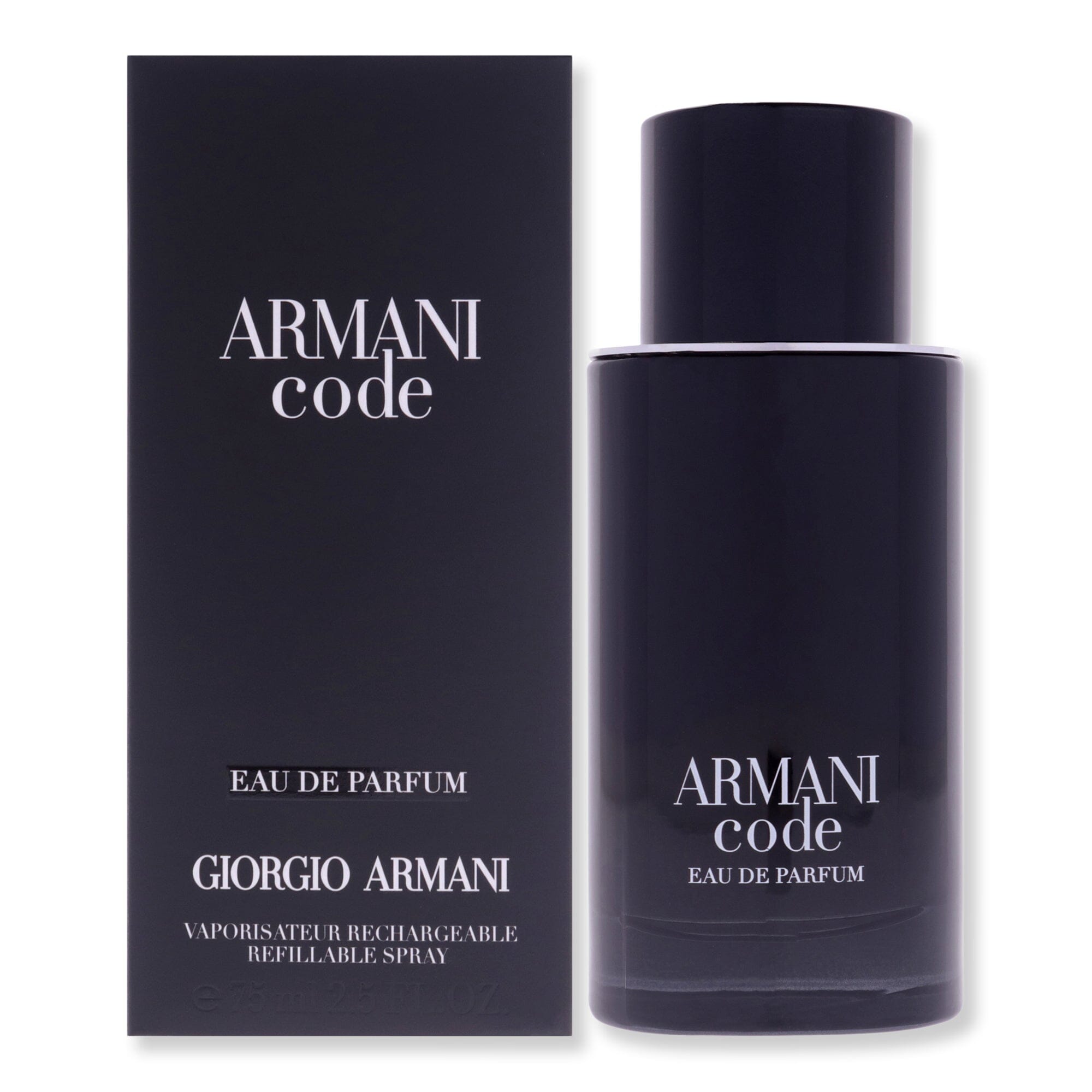 GIORGIO ARMANI GIORGIO ARMANI Armani Code Eau De Parfum Spray for Men Perfume Refillable 2.5 oz 