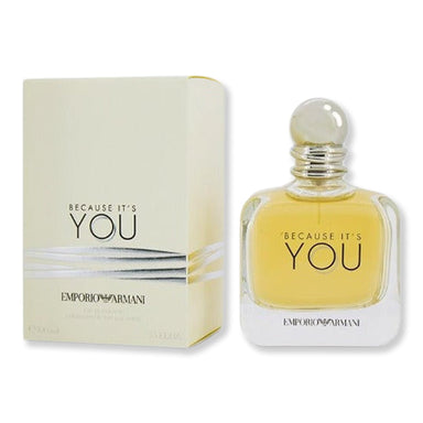 GIORGIO ARMANI GIORGIO ARMANI Emporio Armani Because It's You Eau De Parfum Spray Perfume 3.4 oz / 100 ml 