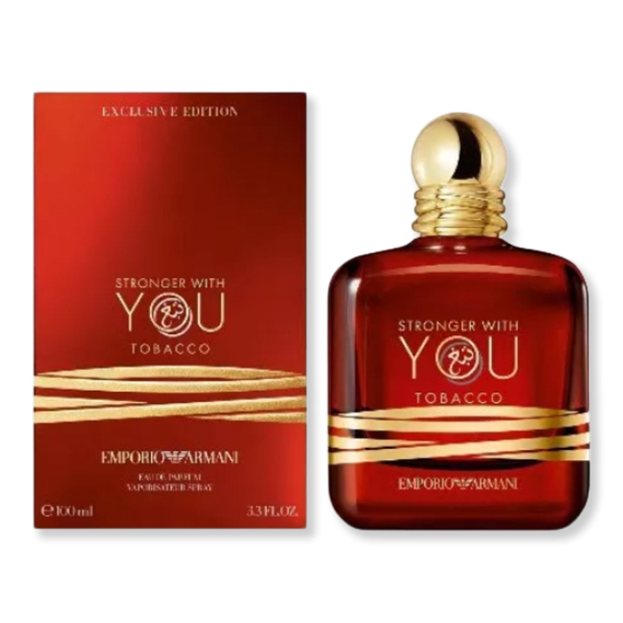 GIORGIO ARMANI GIORGIO ARMANI Emporio Armani Stronger With You Tobacco Eau De Parfum Perfume 3.4 oz 
