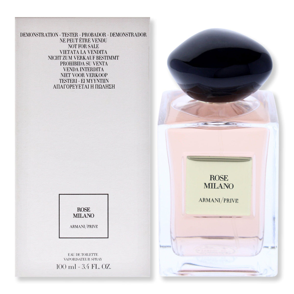 GIORGIO ARMANI GIORGIO ARMANI Prive Rose Milano Eau De Toilette Spray Perfume Tester 3.4 oz 