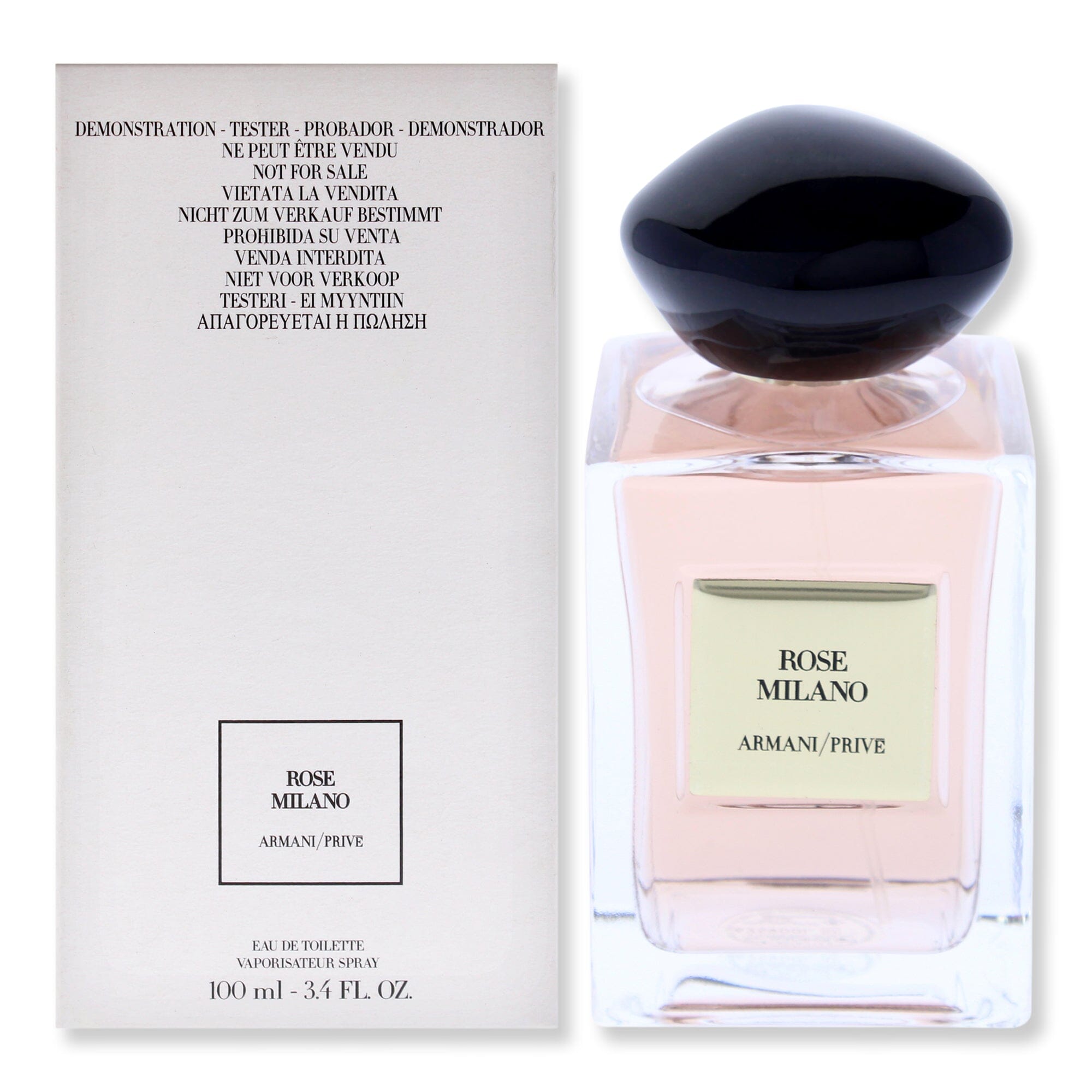 GIORGIO ARMANI GIORGIO ARMANI Prive Rose Milano Eau De Toilette Spray Perfume Tester 3.4 oz 