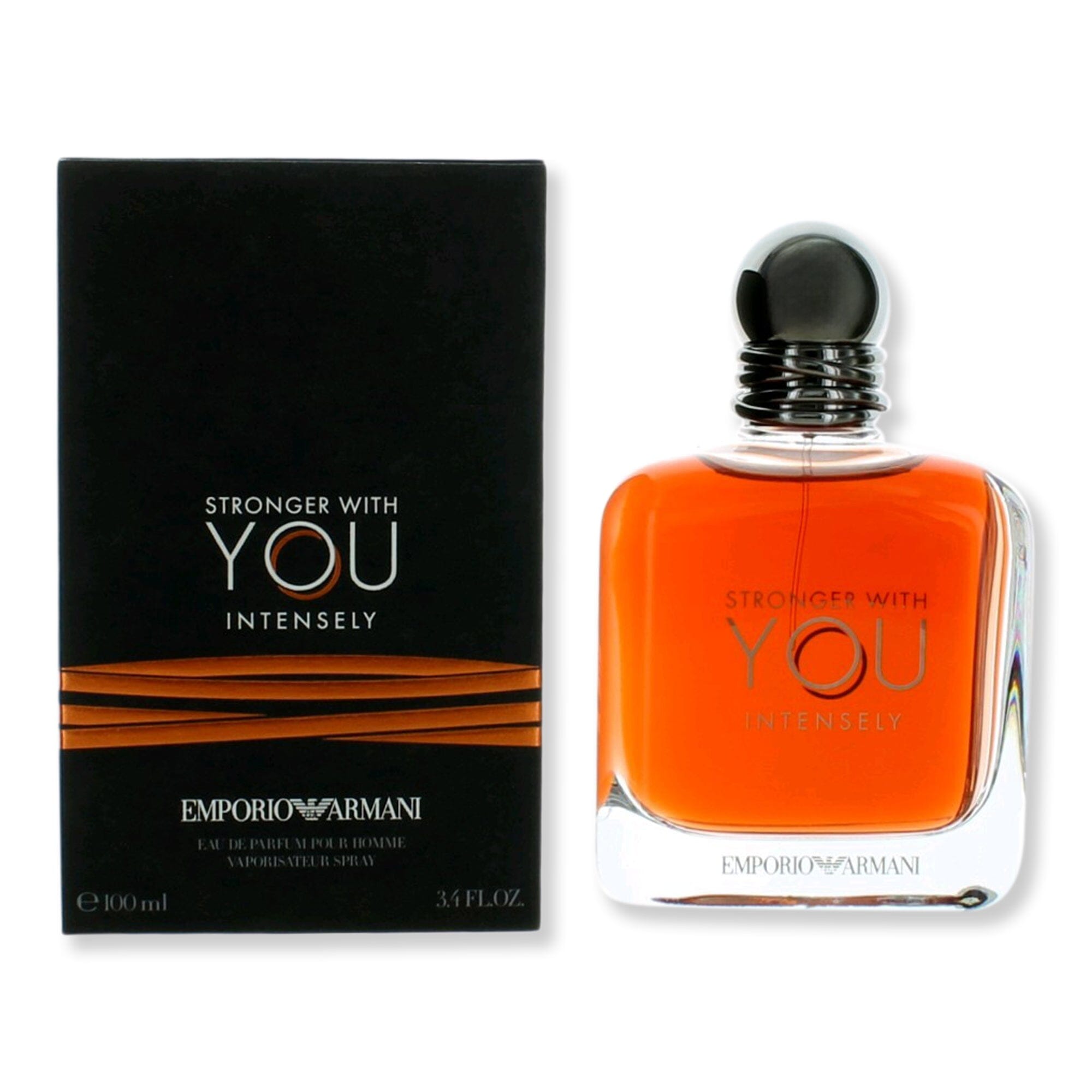 GIORGIO ARMANI GIORGIO ARMANI Stronger With You Intensely Eau De Parfum Perfume 3.4 oz / 100 ml 