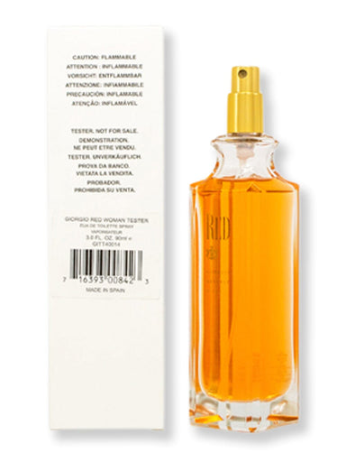 Giorgio Beverly Hills Giorgio Beverly Hills Red EDT Spray Tester 3 oz90 ml Perfume 