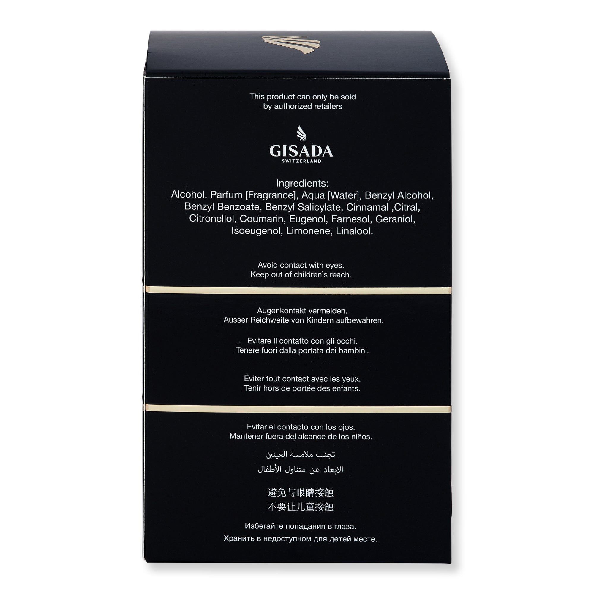 Gisada Gisada Ambassador Intense Matt Black Eau De Parfum Perfume 