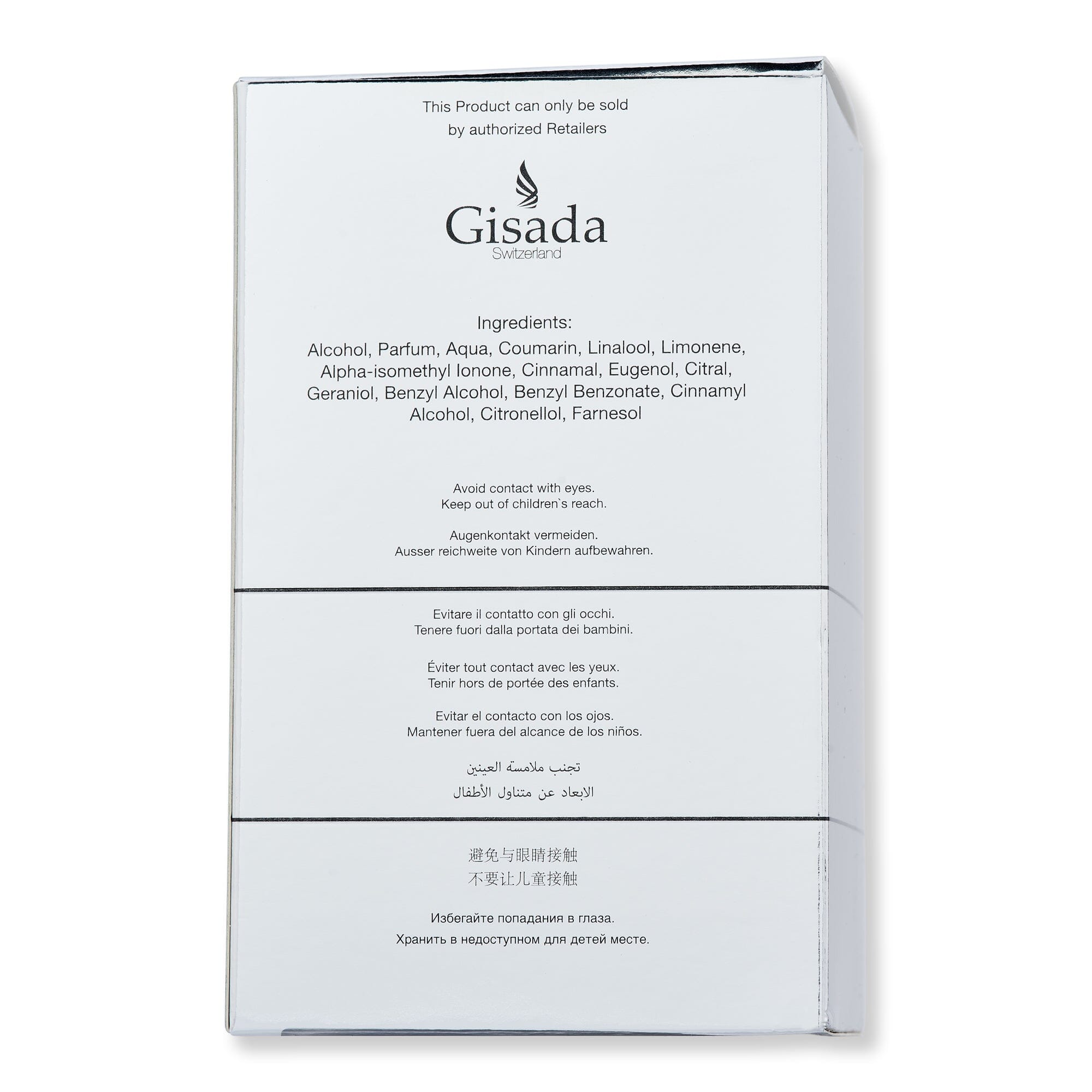 Gisada Gisada Titanium Chrome Eau De Parfum Perfume 