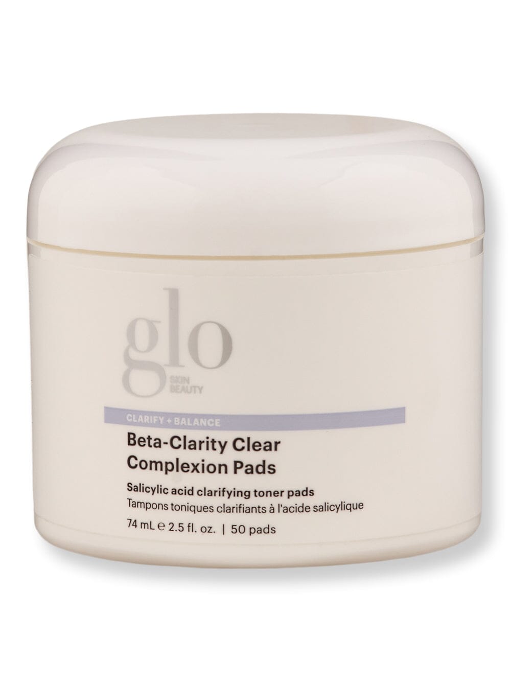 Glo Glo Beta-Clarity Clear Complexion Pads Acne, Blemish, & Blackhead Treatments 50 Ct 