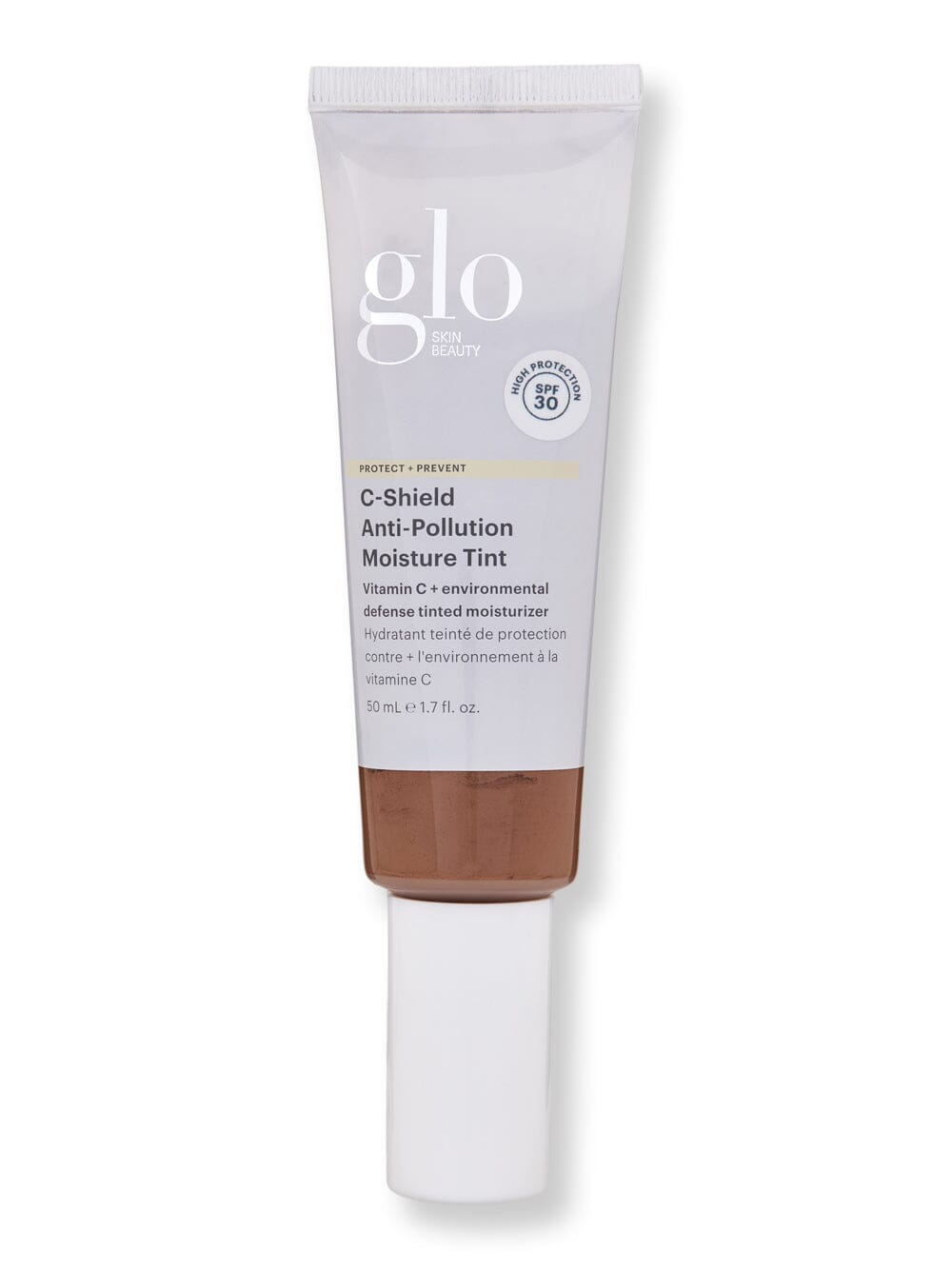 Glo Glo C-Shield Anti-Pollution Moisture Tint SPF 30 Tinted Moisturizers & Foundations 1.7 fl oz 8N 