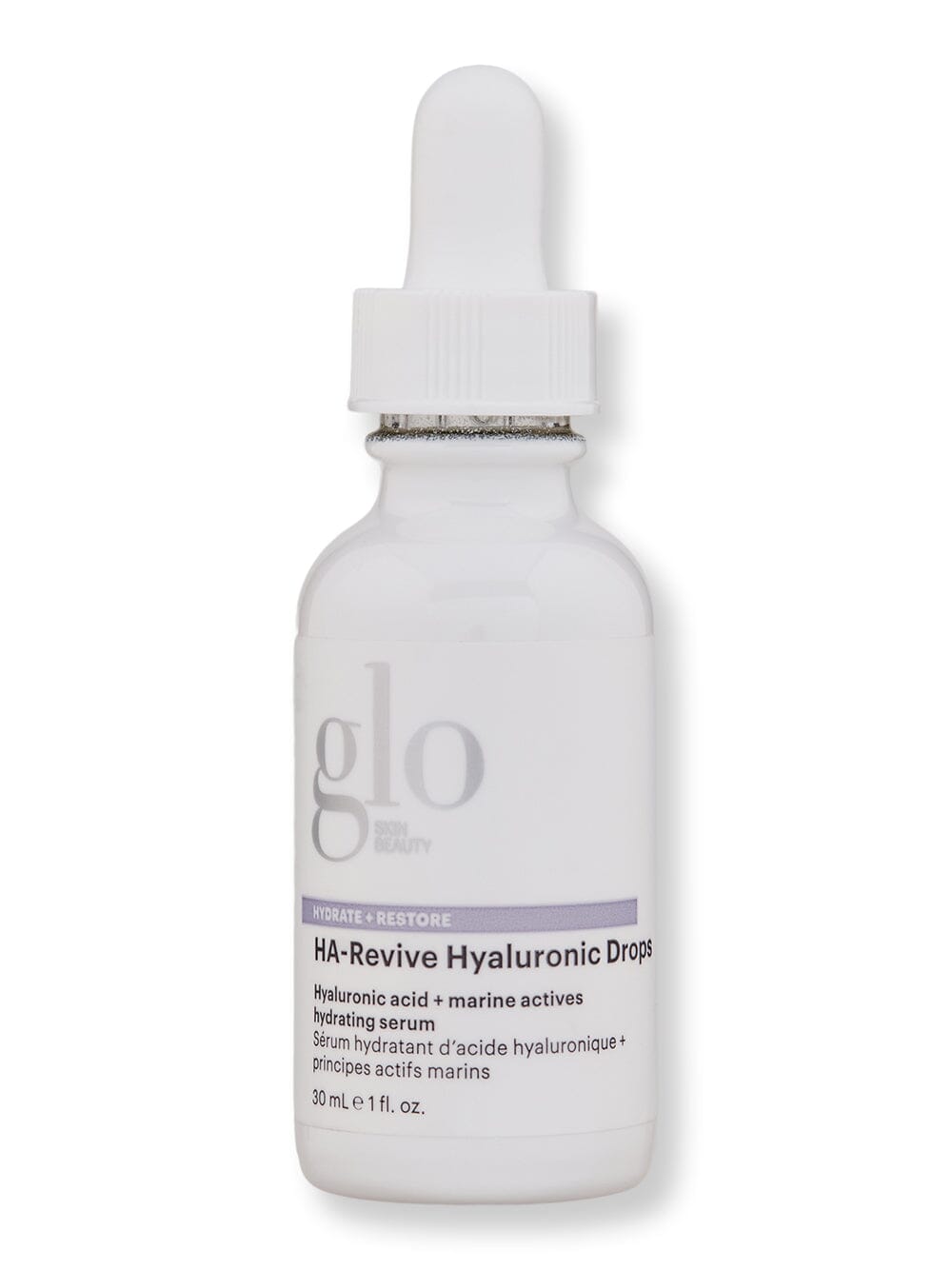 Glo Glo HA-Revive Hyaluronic Drops Serums 1 oz 