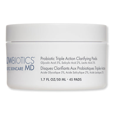 Glowbiotics Glowbiotics Probiotic Triple Action Clarifying Pads Exfoliators & Peels 1.7 oz 45 Pads 