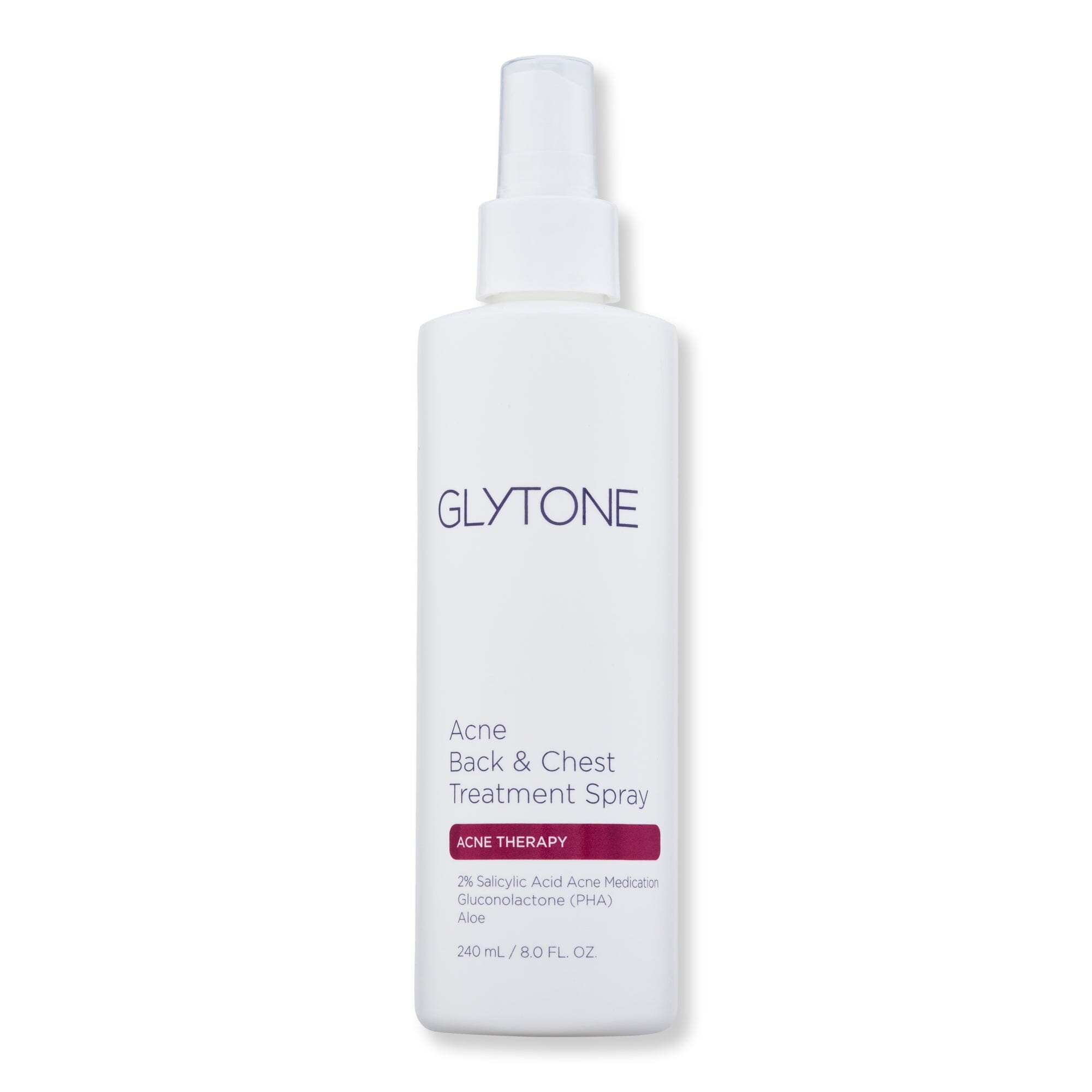 Glytone Glytone Acne Back & Chest Treatment Spray Body Treatments 8 fl oz / 240 ml 