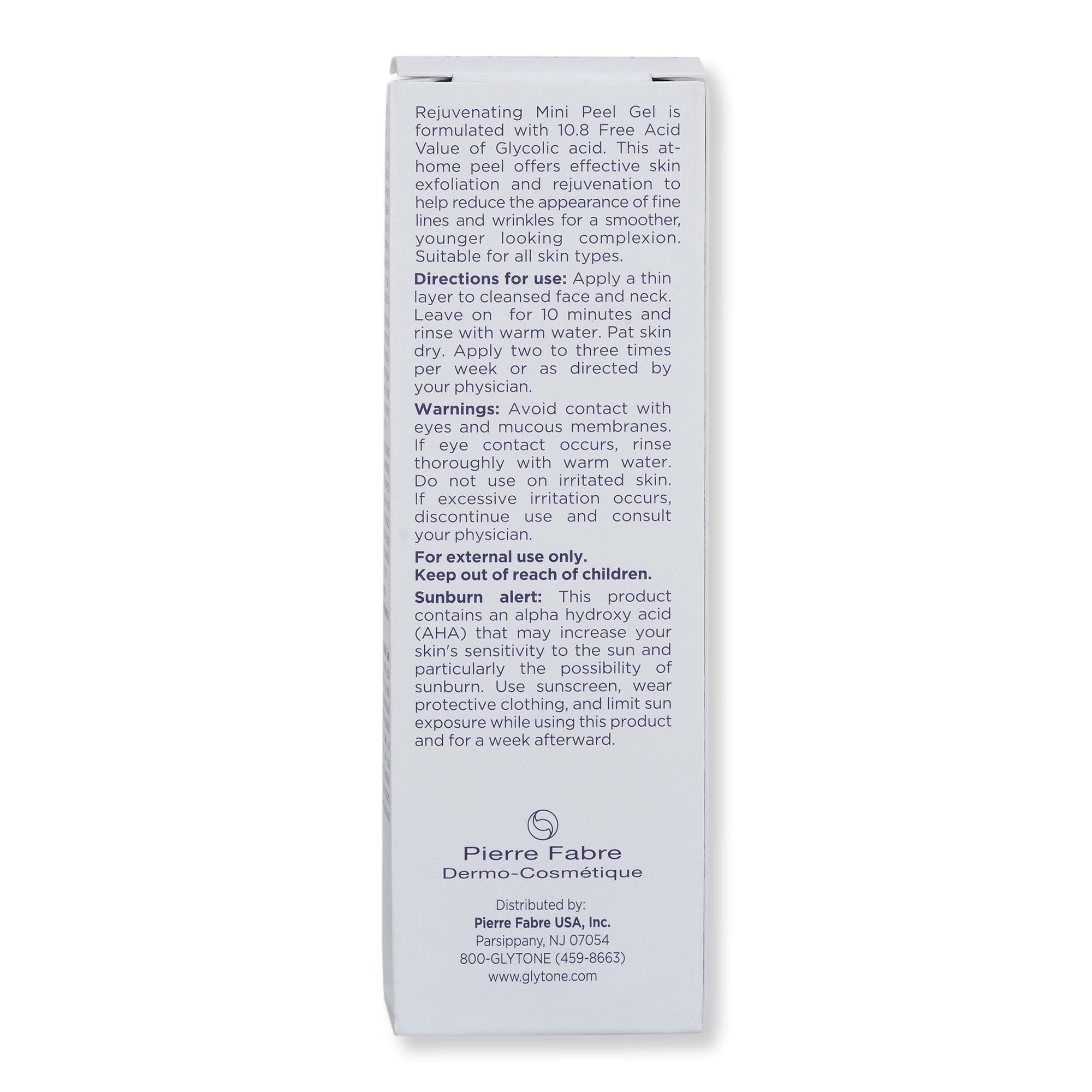 Glytone Glytone Rejuvenating Mini Peel Gel 2 oz 60 ml Exfoliators & Peels 