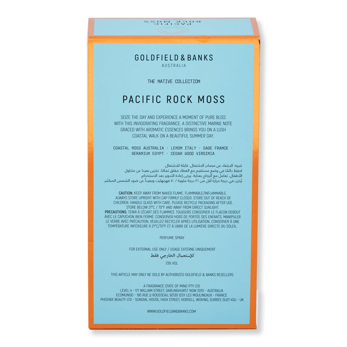 Goldfield & Banks Goldfield & Banks Pacific Rock Moss Eau de Parfum Perfume 