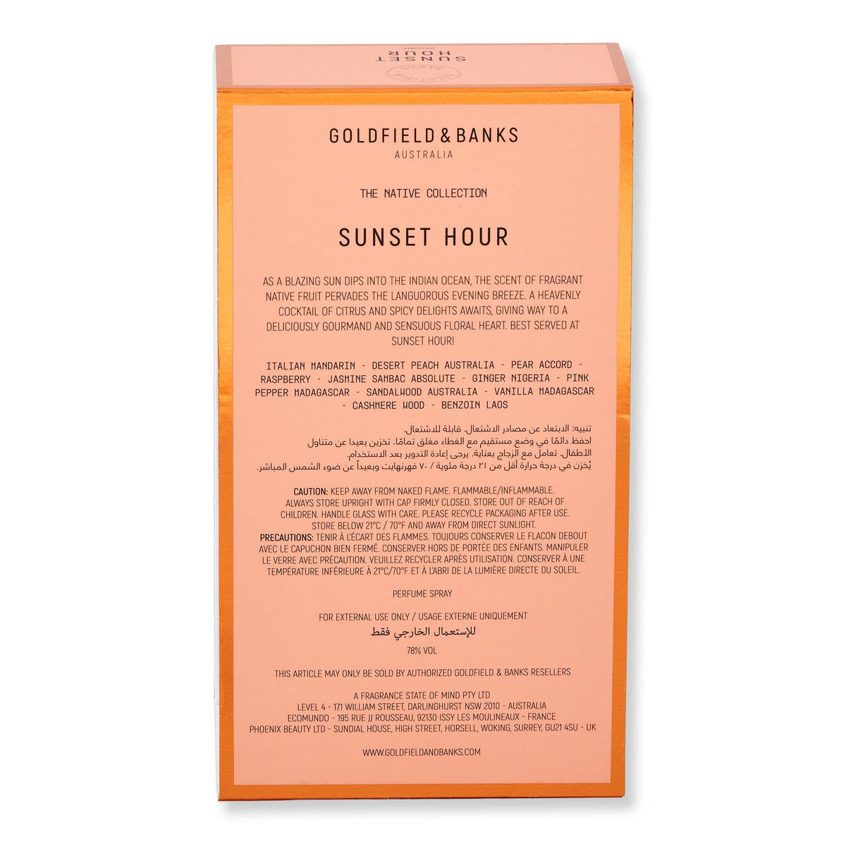 Goldfield & Banks Goldfield & Banks Sunset Hour Eau de Parfum Perfume 