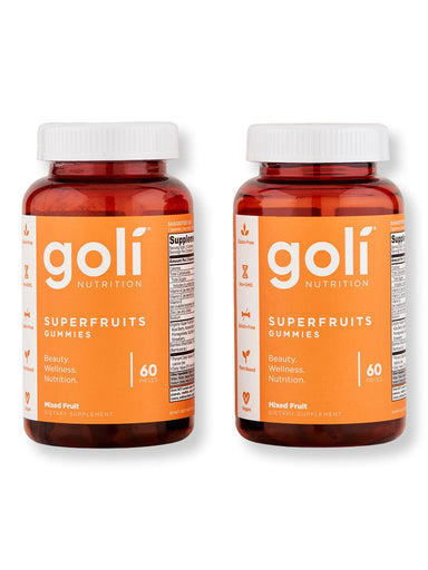 Goli Nutrition Goli Nutrition Super Fruits Gummies 120 Ct Wellness Supplements 