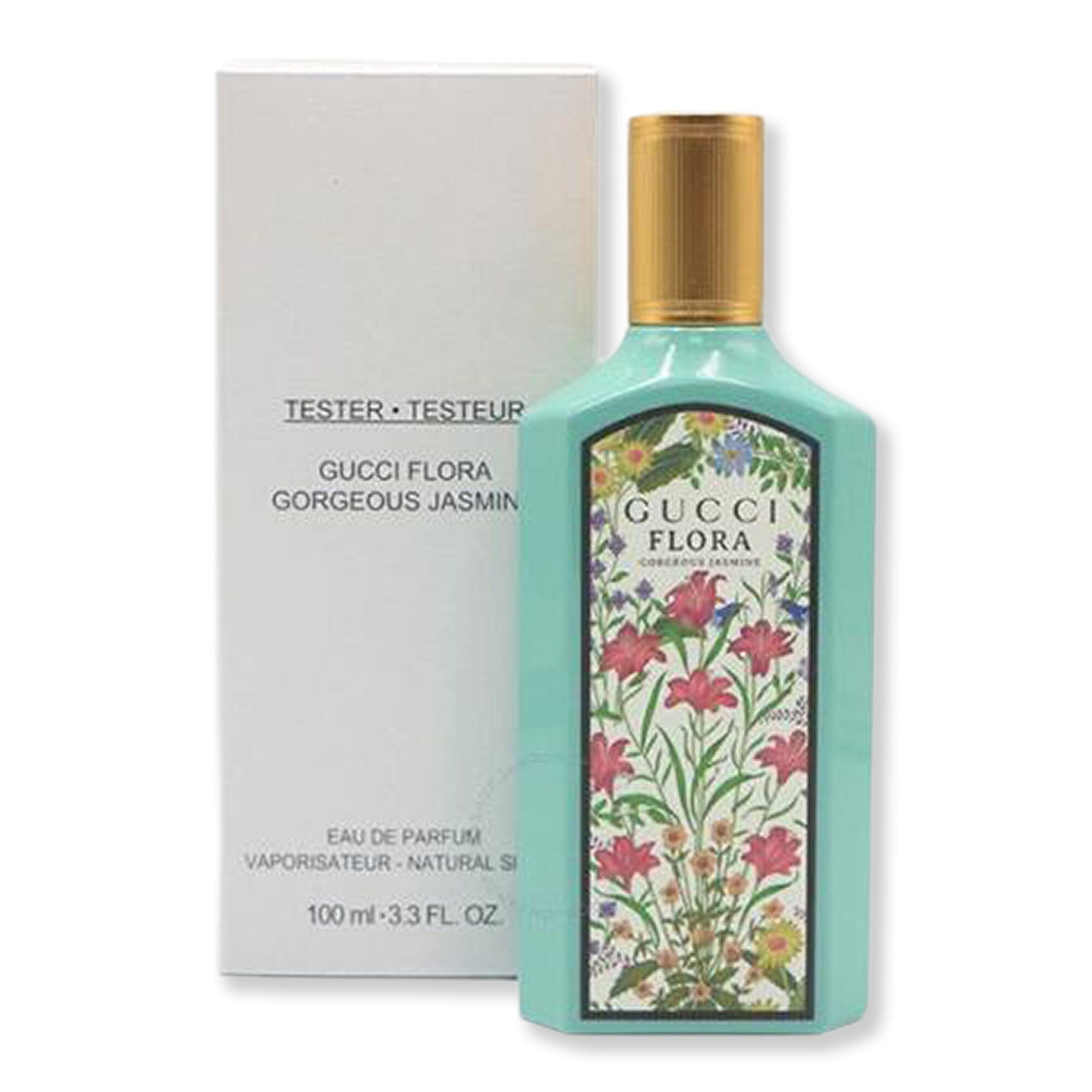 Gucci Gucci Flora Gorgeous Jasmine Eau De Parfum Perfume Tester 3.3 oz 