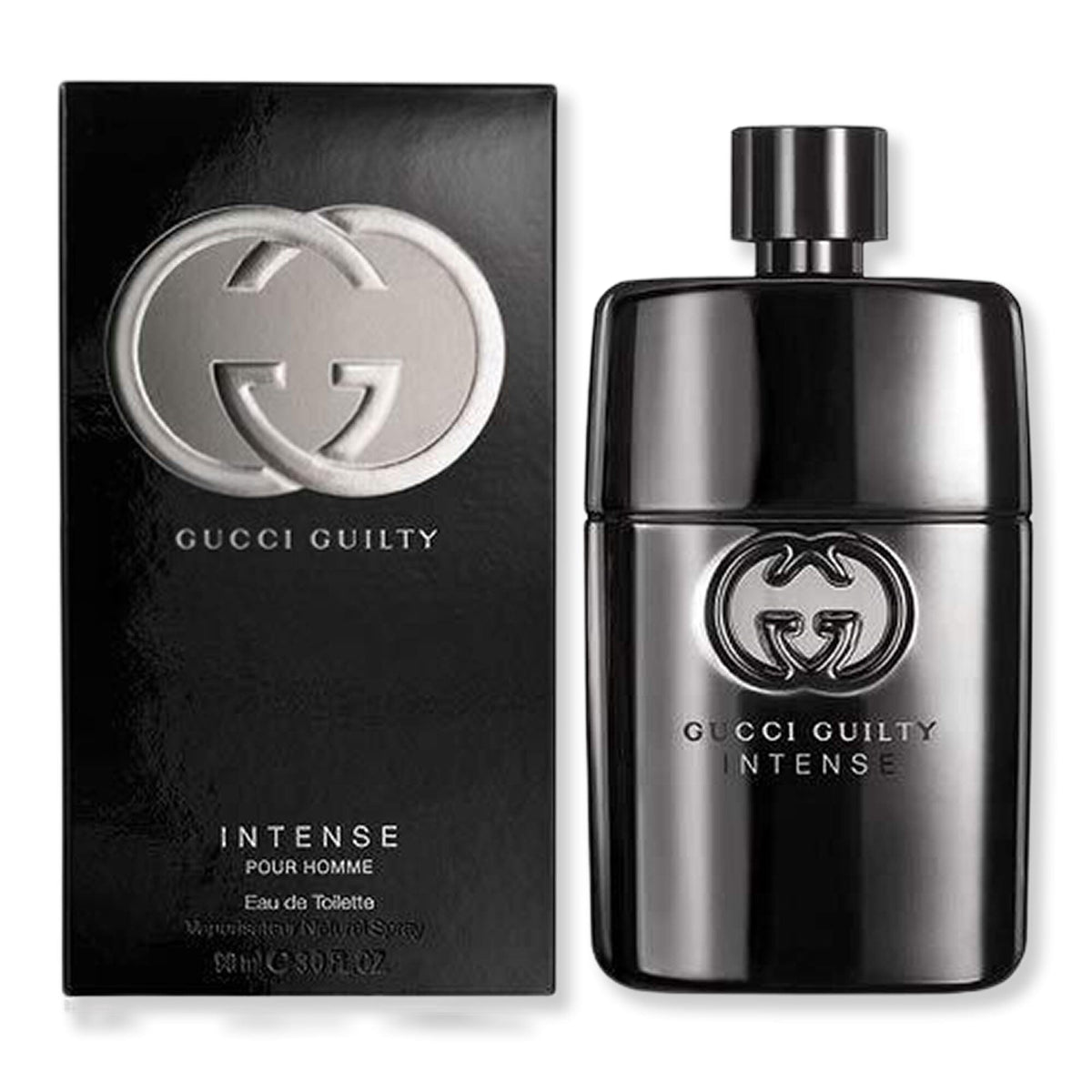 Gucci Gucci Guilty Intense Pour Homme Eau De Toilette Perfume 3.0 oz 