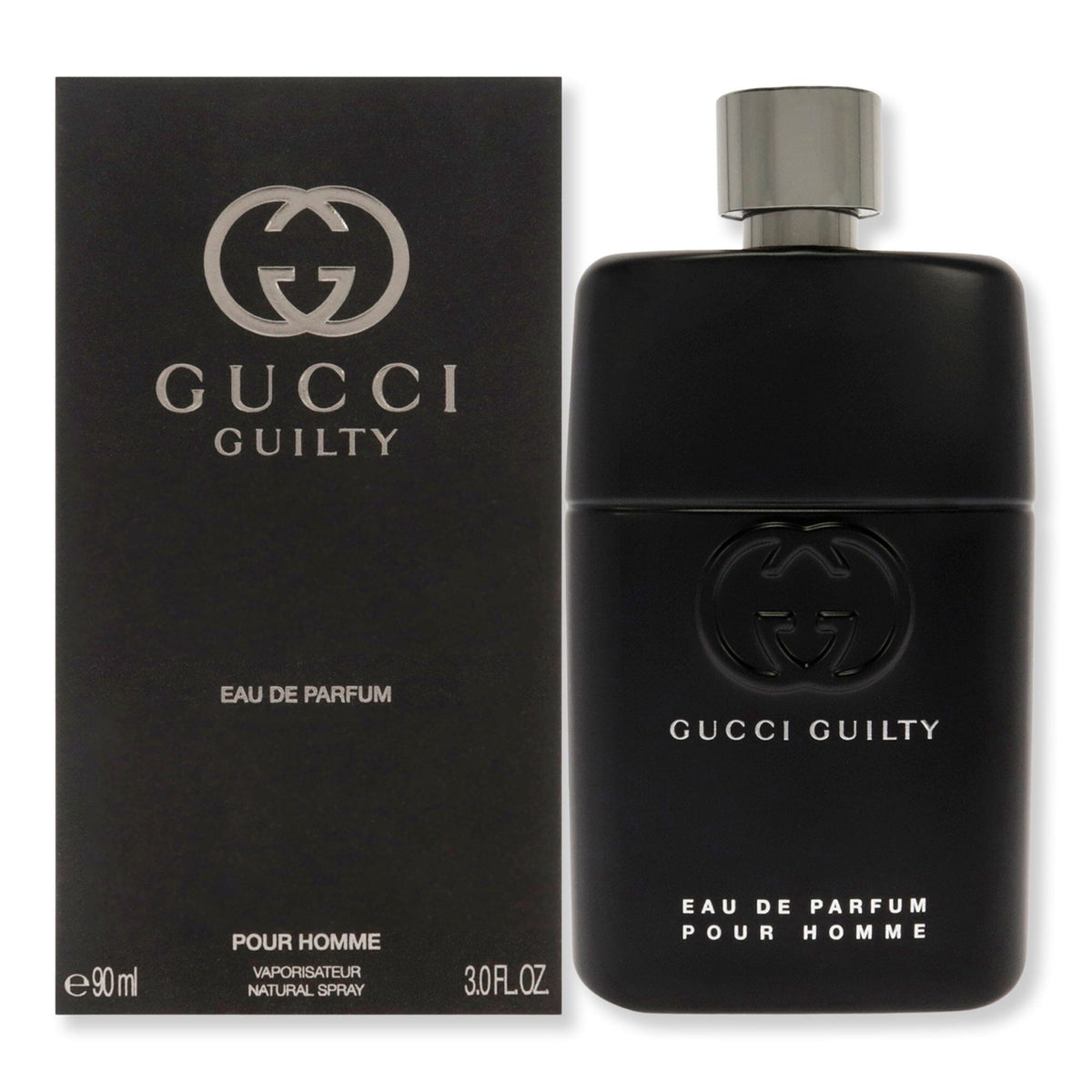Gucci Gucci Guilty Pour Homme Eau De Parfum Spray Perfume 3.0 oz 