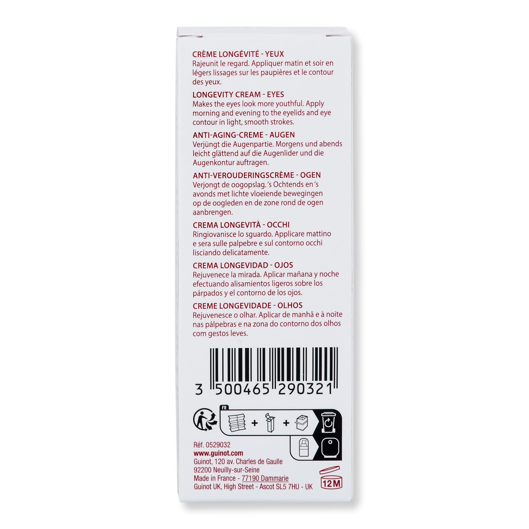 Guinot Guinot Age Logic Eye Cream Eye Creams 