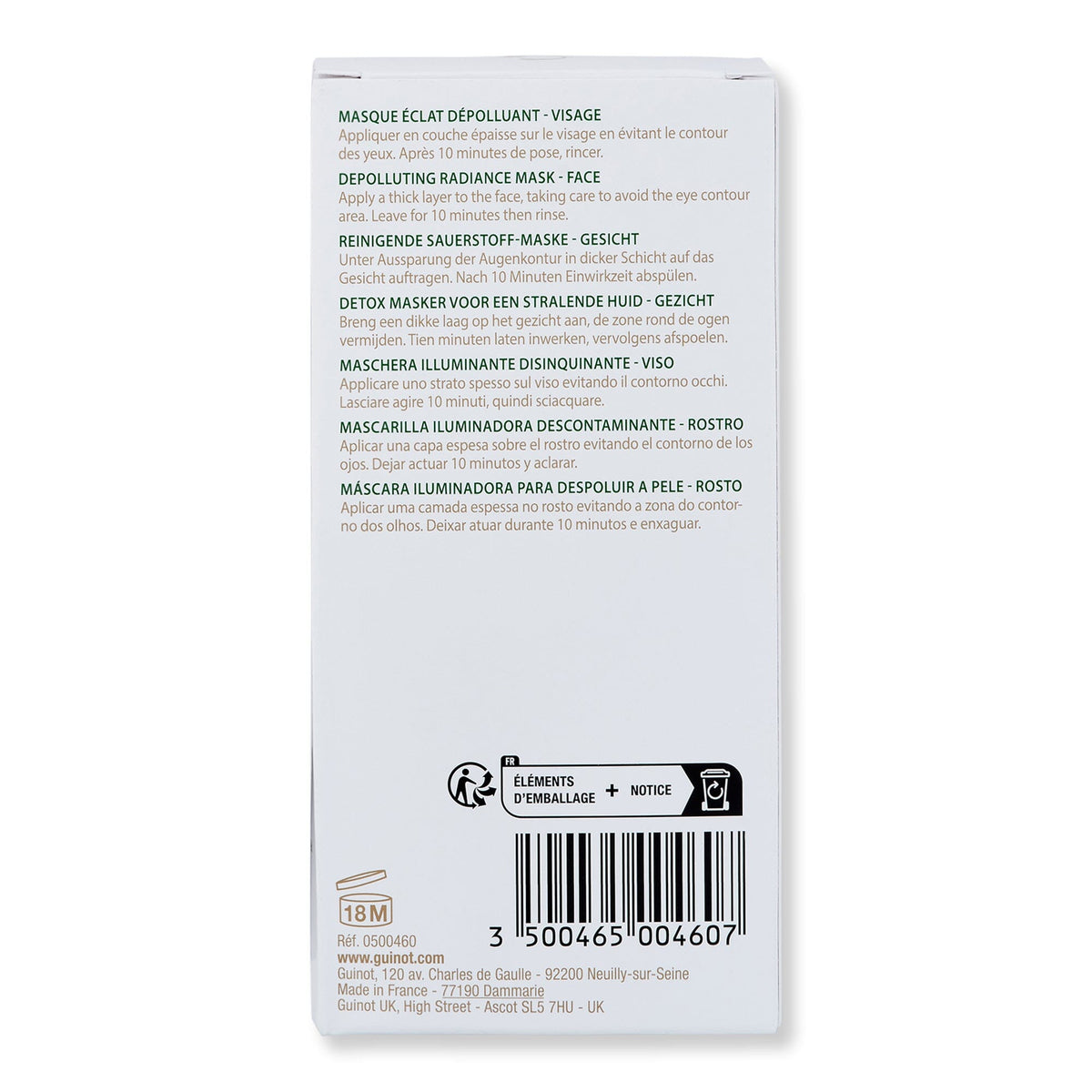 Guinot Guinot Bioxygene Mask Face Masks 