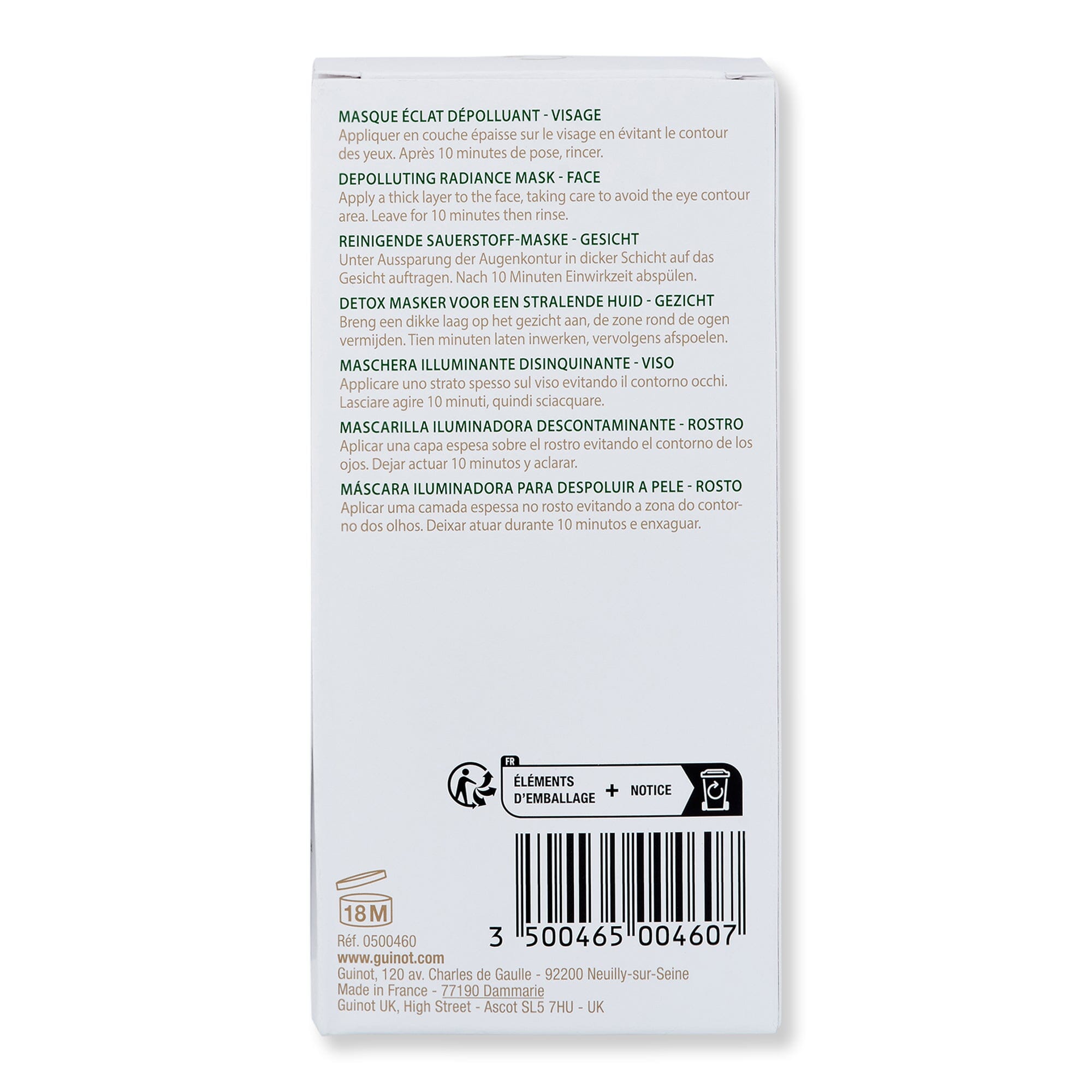 Guinot Guinot Bioxygene Mask Face Masks 