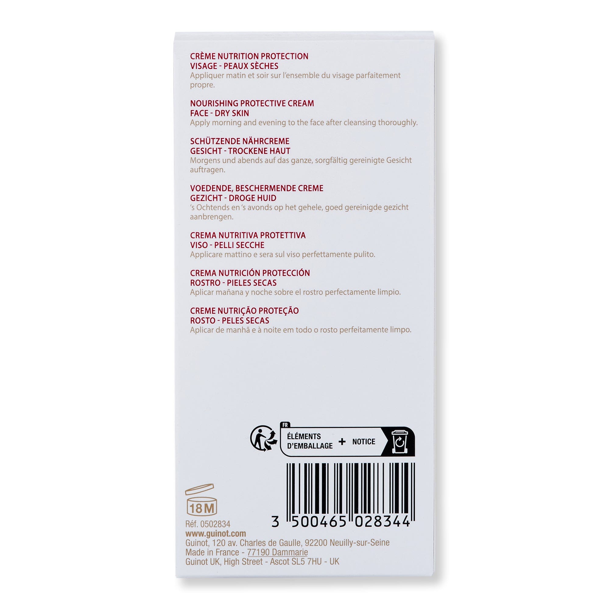 Guinot Guinot Creme Nutri Confort Skin Care Treatments 