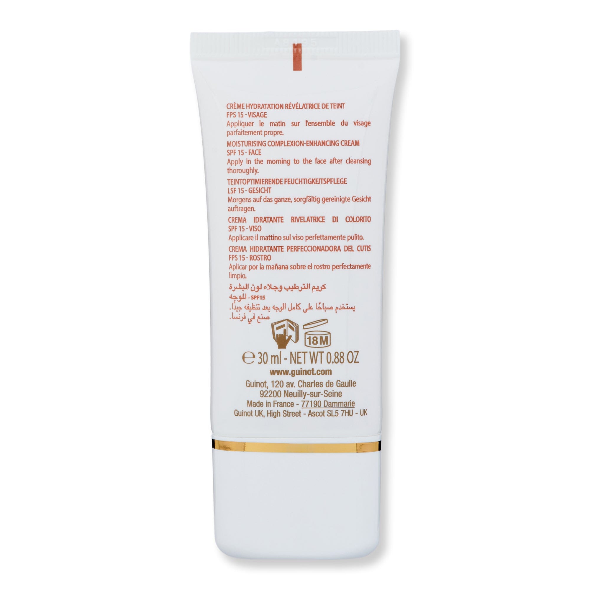 Guinot Guinot Hydra Finish Cream SPF 15 30 ml Face Moisturizers 