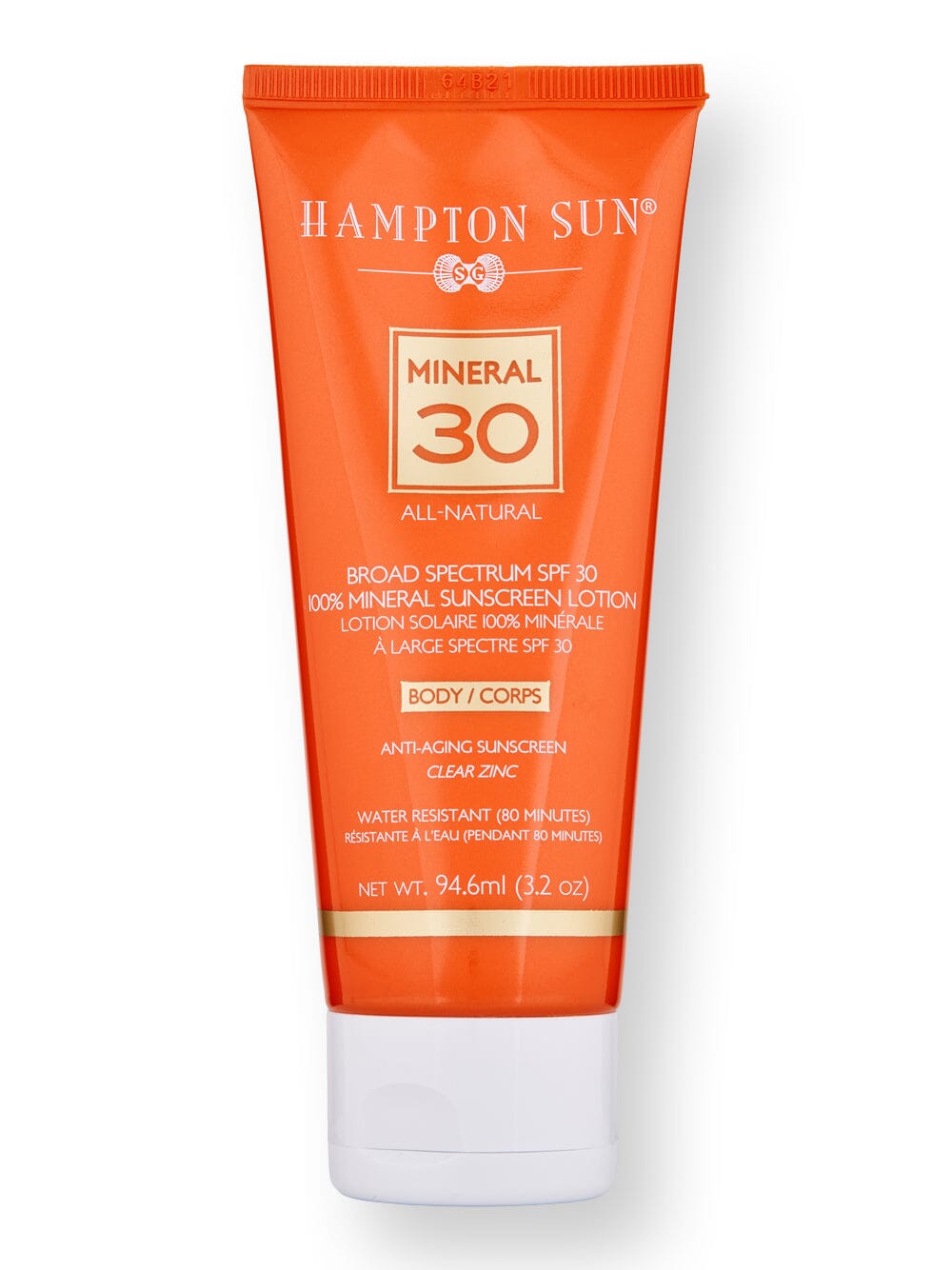 Hampton Sun Hampton Sun SPF 30 Mineral Body Lotion Face Sunscreens 3.2 oz 