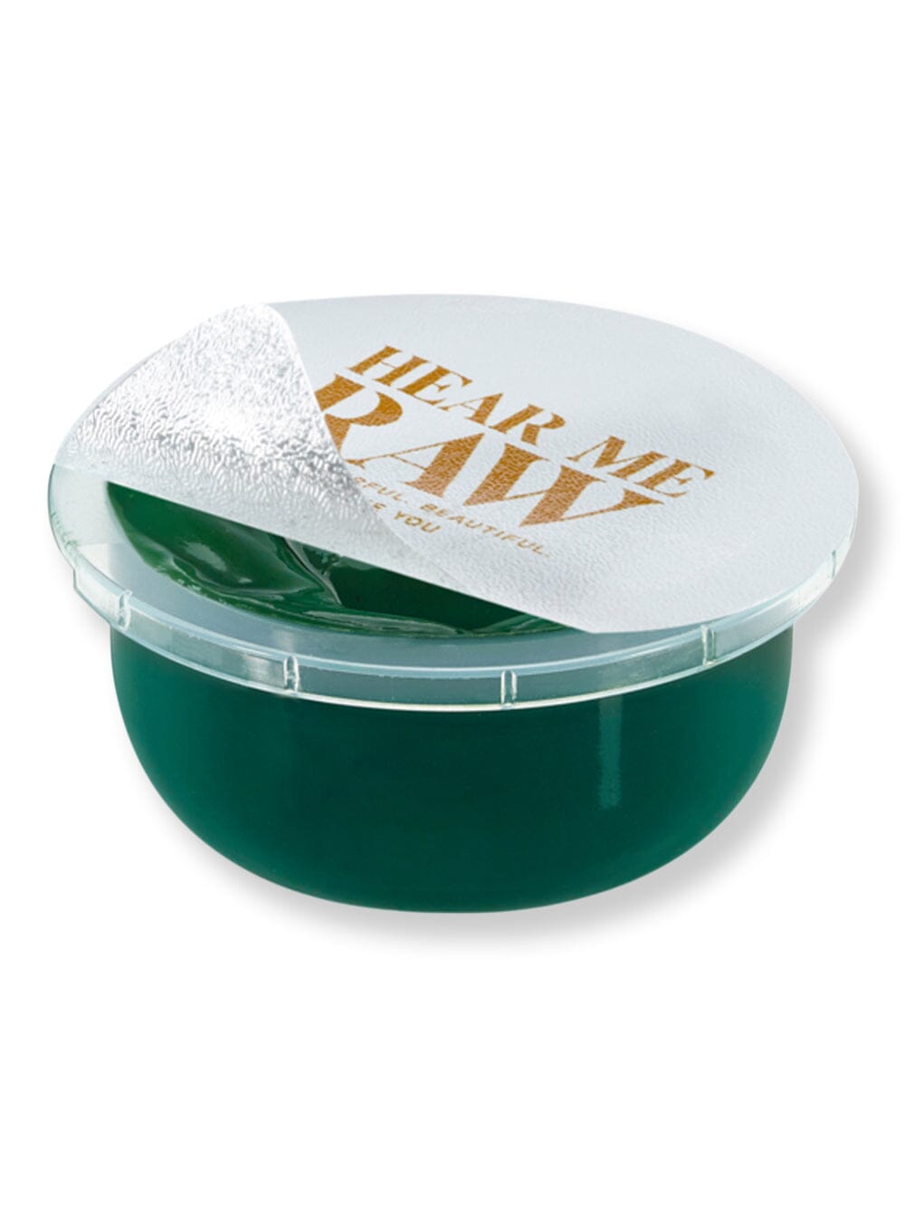 HEAR ME RAW HEAR ME RAW The Brightener With Chlorophyll+ Refill Pod Face Cleansers 2.5 fl oz / 75 ml 