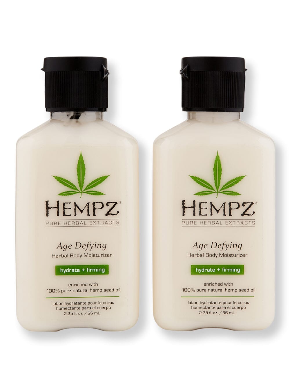 Hempz Hempz Age Defying Herbal Body Moisturizer 2 Ct 2.25 oz Body Lotions & Oils 