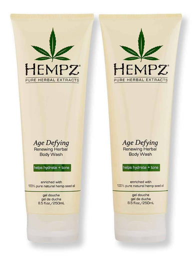 Hempz Hempz Age Defying Herbal Body Wash 2 Ct 8.5 oz Shower Gels & Body Washes 
