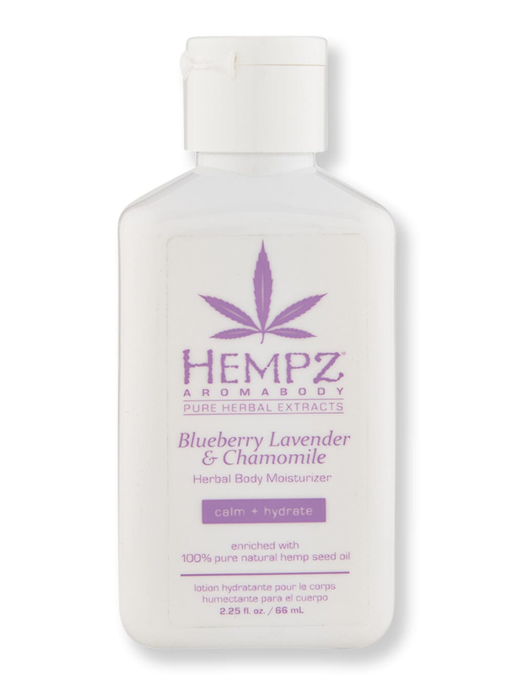 Hempz Hempz Blueberry Lavender & Chamomile Herbal Body Moisturizer Body Lotions & Oils 2.25 oz 