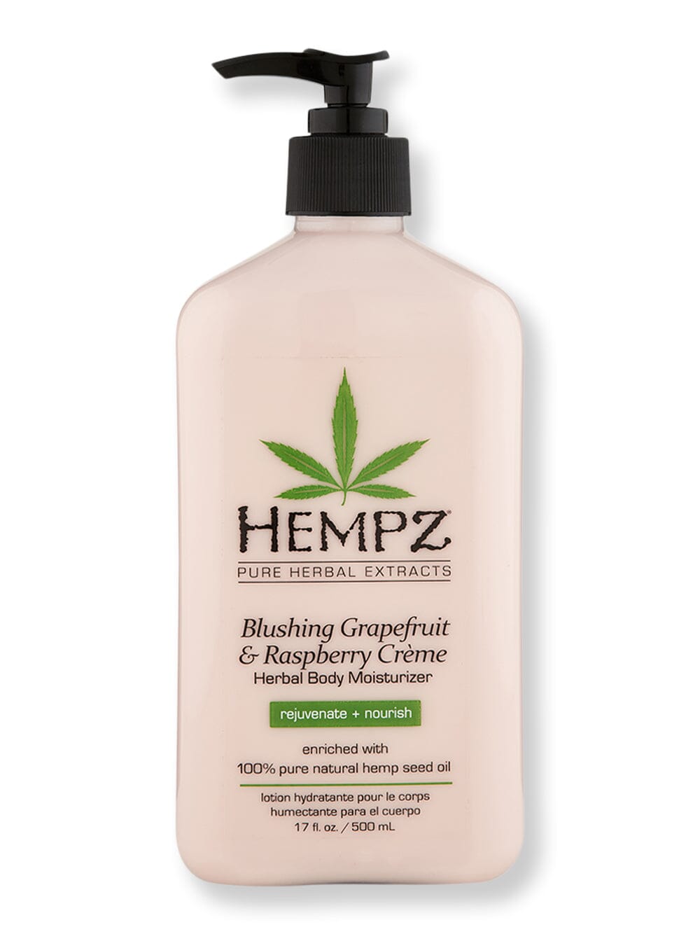 Hempz Hempz Blushing Grapefruit & Raspberry Creme Herbal Body Moisturizer Body Lotions & Oils 17 oz 