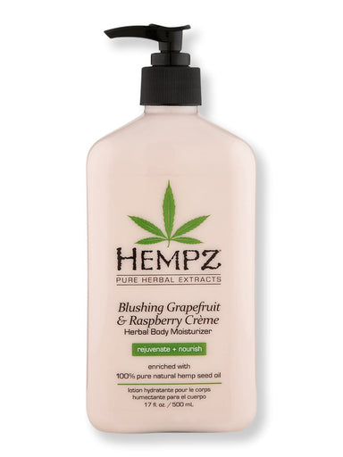 Hempz Hempz Blushing Grapefruit & Raspberry Creme Herbal Body Moisturizer Body Lotions & Oils 17 oz 