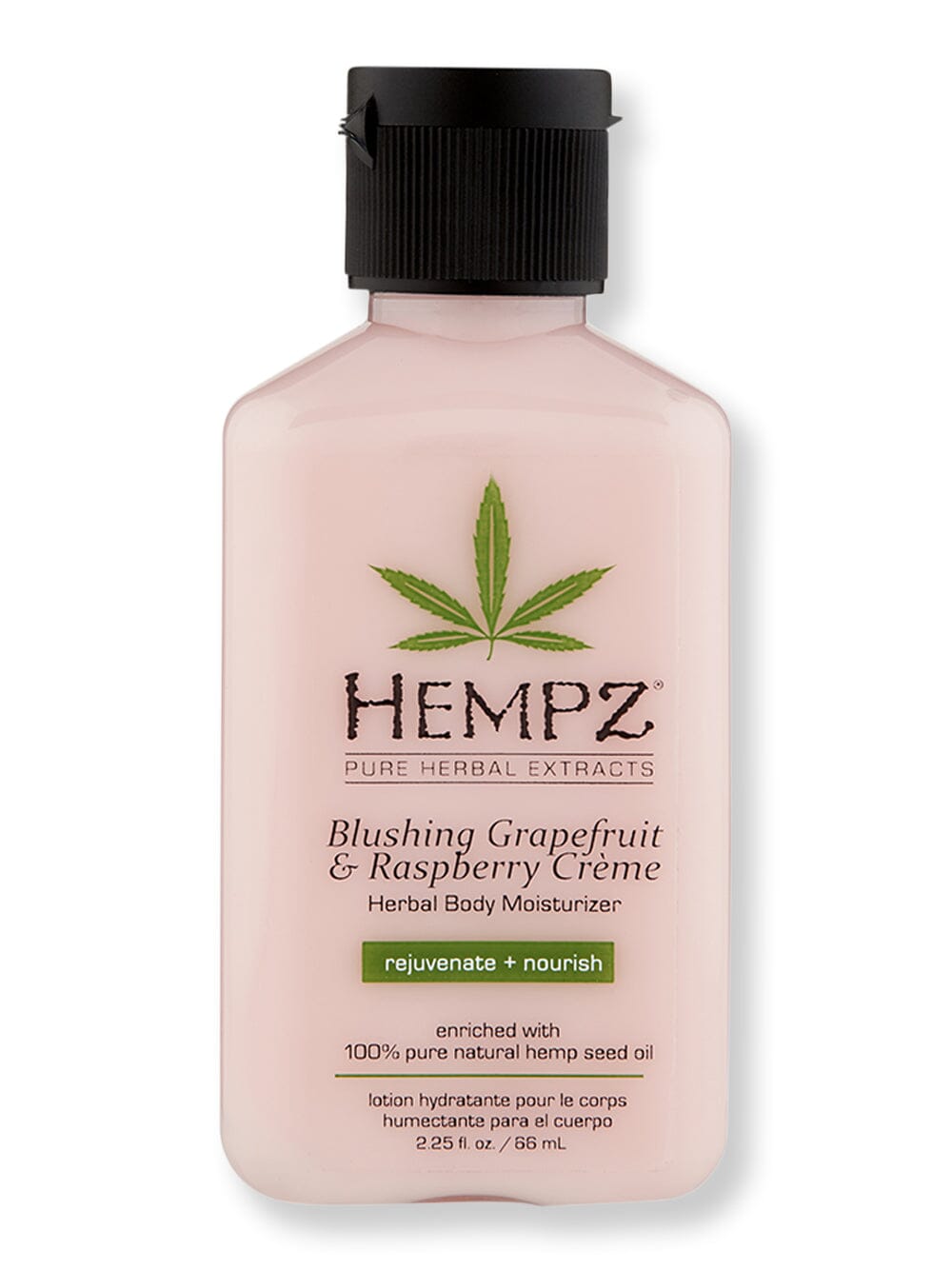 Hempz Hempz Blushing Grapefruit & Raspberry Creme Herbal Body Moisturizer Body Lotions & Oils 2.25 oz 