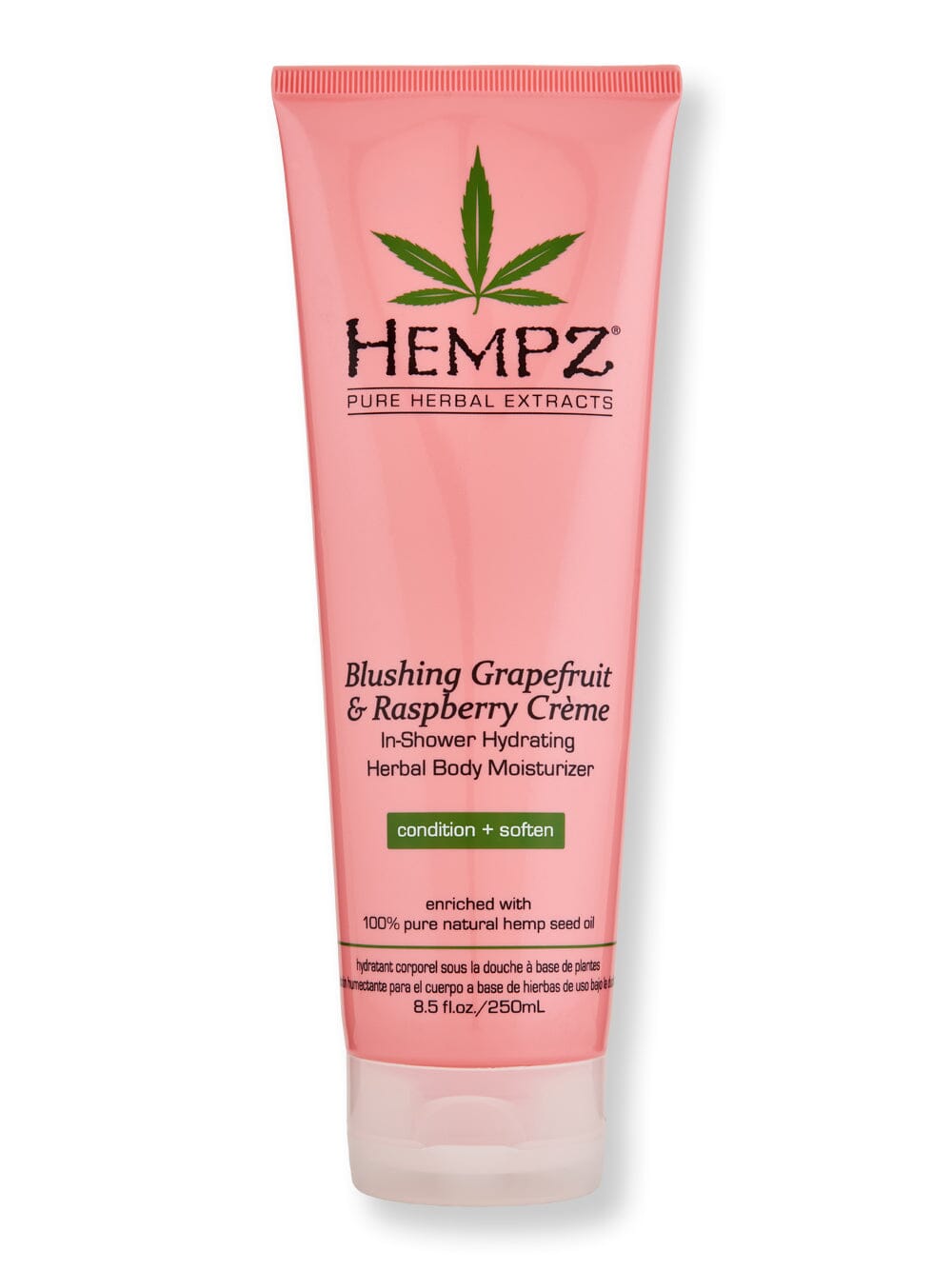 Hempz Hempz Blushing Grapefruit & Raspberry Creme In-Shower Hydrating Moisturizer Body Lotions & Oils 8.5 oz 
