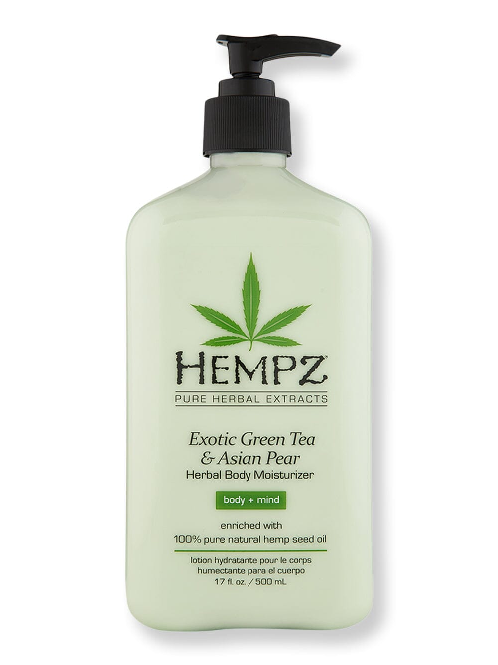 Hempz Hempz Exotic Green Tea & Asian Pear Herbal Body Moisturizer 17 oz Body Lotions & Oils 