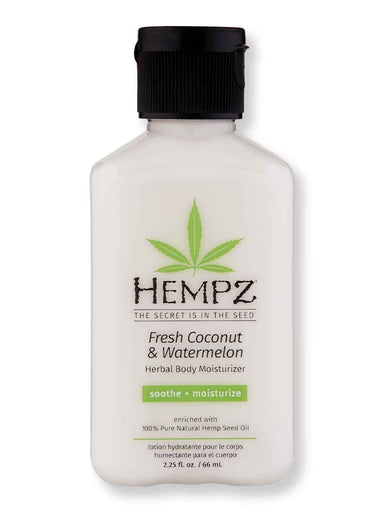 Hempz Hempz Fresh Coconut & Watermelon Herbal Body Moisturizer 2.25 oz Body Lotions & Oils 