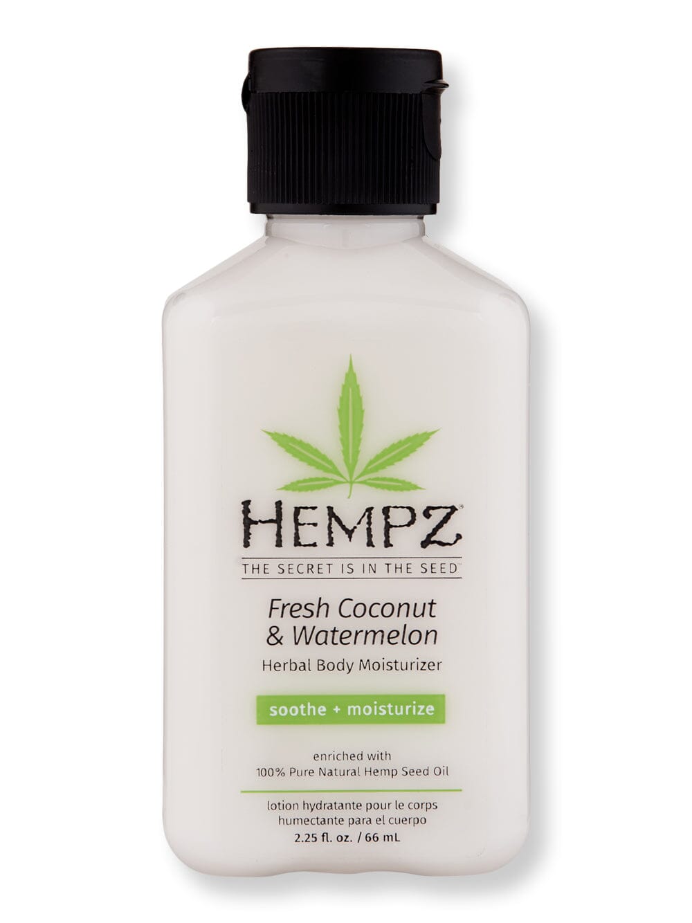 Hempz Hempz Fresh Coconut & Watermelon Herbal Body Moisturizer Body Lotions & Oils 2.25 oz 