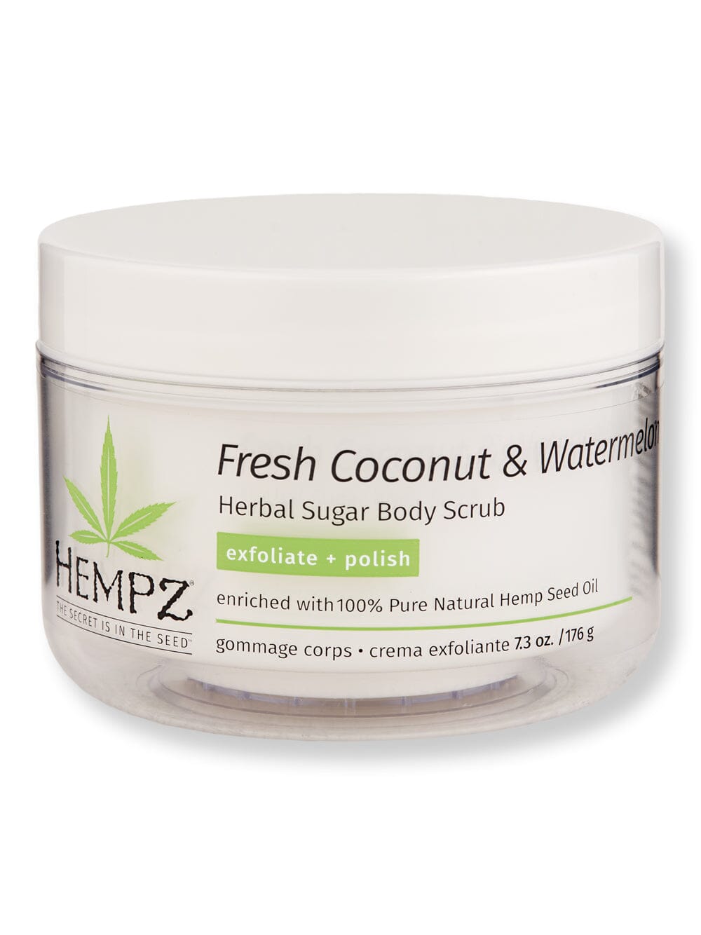 Hempz Hempz Fresh Coconut & Watermelon Sugar Body Scrub Body Scrubs & Exfoliants 7.3 oz 