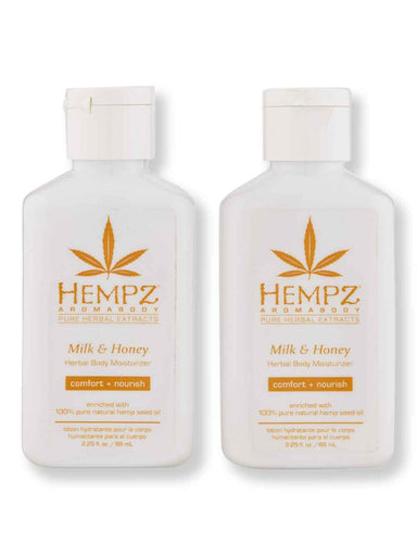 Hempz Hempz Milk & Honey Herbal Body Moisturizer 2 Ct 2.25 oz Body Lotions & Oils 