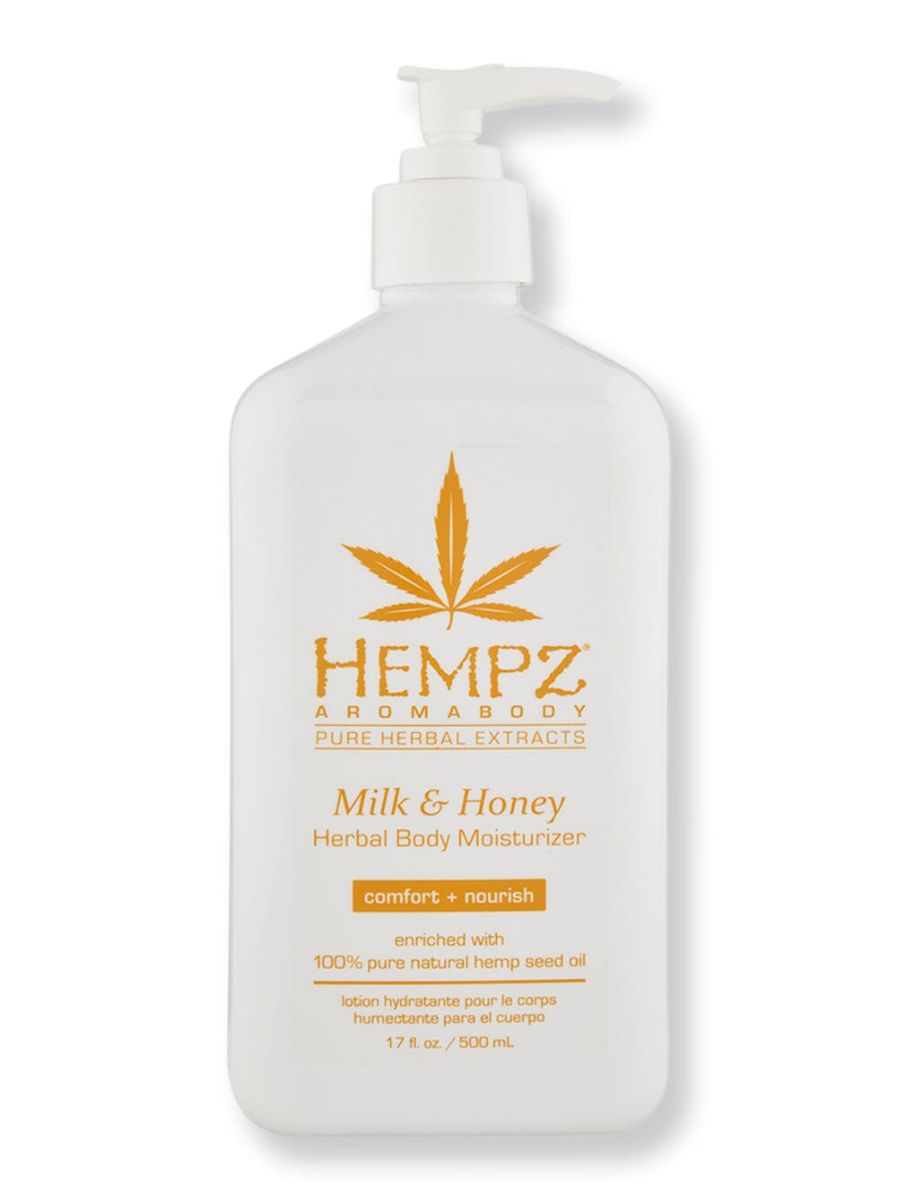 Hempz Hempz Milk & Honey Herbal Body Moisturizer Body Lotions & Oils 17 oz 