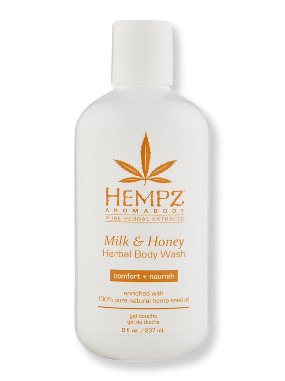 Hempz Hempz Milk & Honey Herbal Body Wash Shower Gels & Body Washes 8 oz 