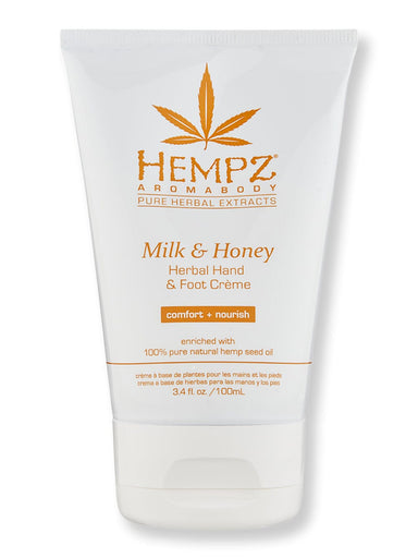 Hempz Hempz Milk & Honey Herbal Hand & Foot Creme 3.4 oz Foot Creams & Treatments 