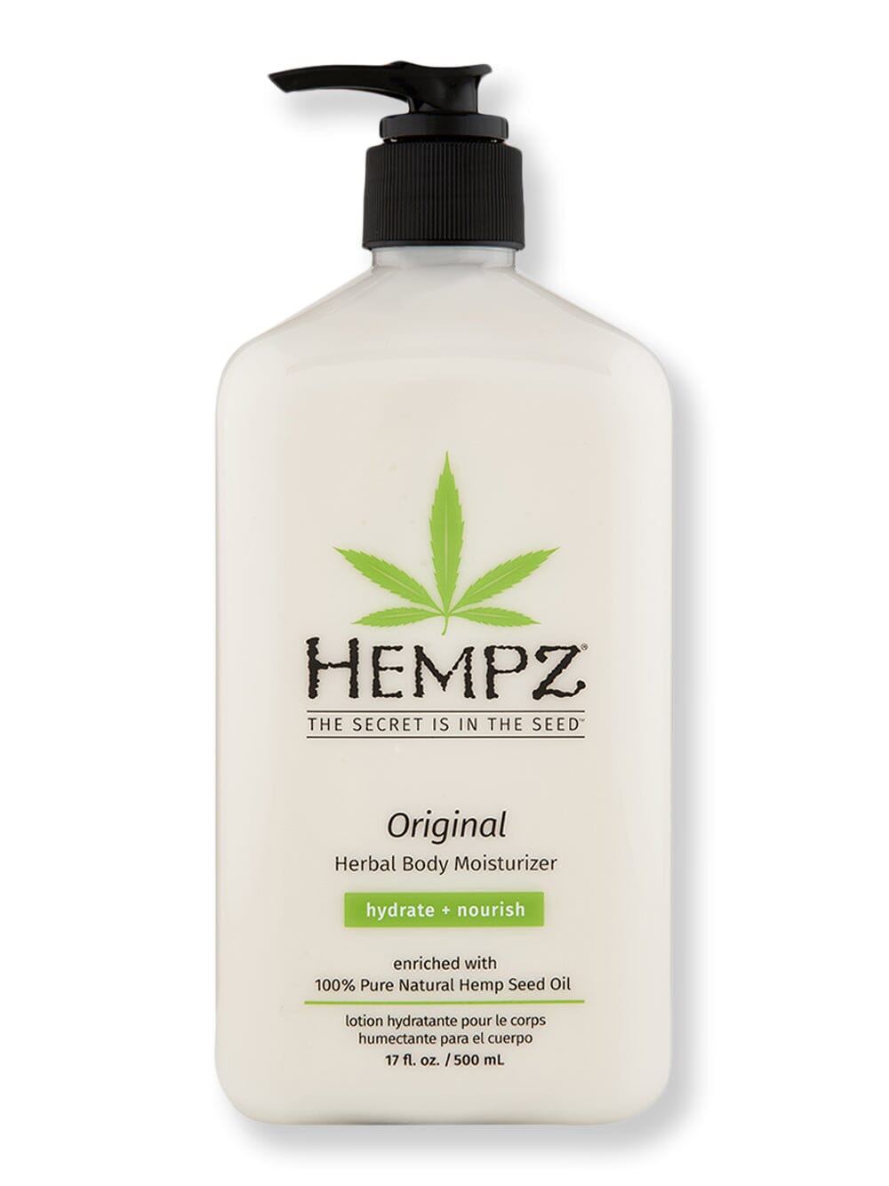 Hempz Hempz Original Herbal Body Moisturizer Body Lotions & Oils 17 oz 