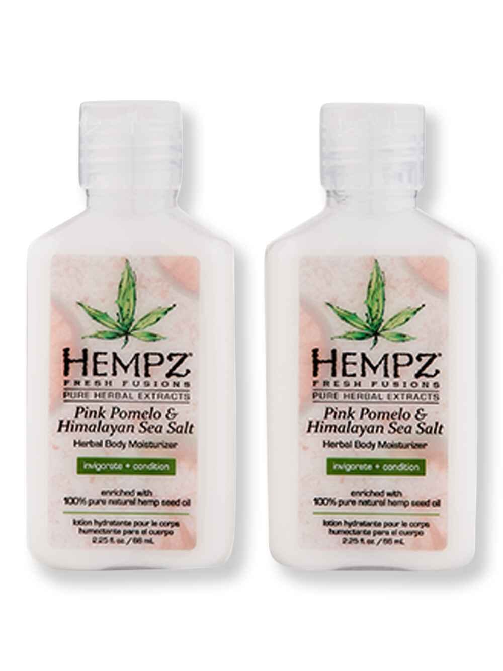 Hempz Hempz Pink Pomelo & Himalayan Sea Salt Herbal Body Moisturizer 2 Ct 2.25 oz Body Lotions & Oils 