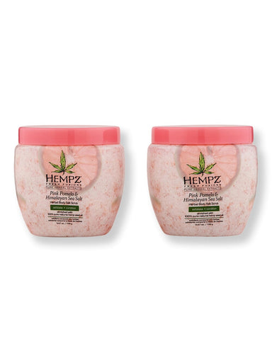 Hempz Hempz Pink Pomelo & Himalayan Sea Salt Herbal Body Salt Scrub 2 Ct 5.47 oz Body Scrubs & Exfoliants 