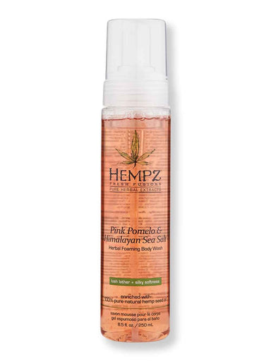 Hempz Hempz Pink Pomelo & Himalayan Sea Salt Herbal Foaming Body Wash 8.5 oz Shower Gels & Body Washes 