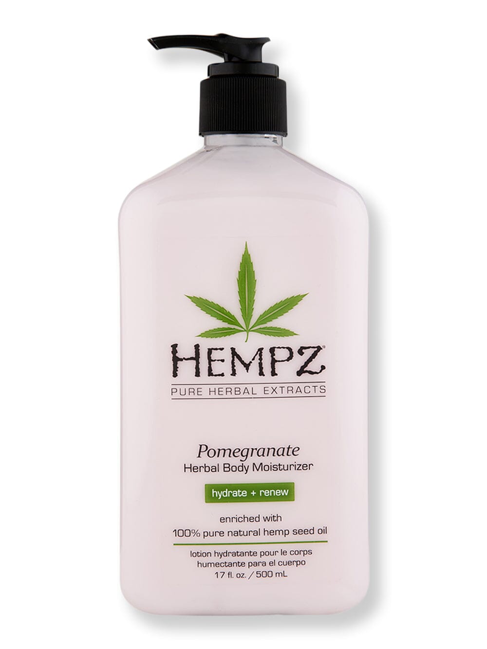 Hempz Hempz Pomegranate Herbal Body Moisturizer Body Lotions & Oils 17 oz 