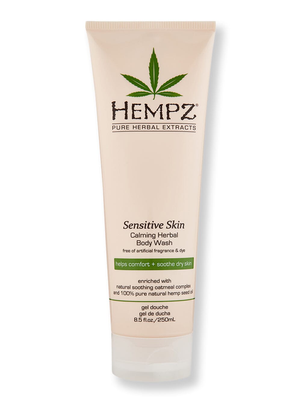 Hempz Hempz Sensitive Skin Calming Herbal Body Wash 8.5 oz Shower Gels & Body Washes 