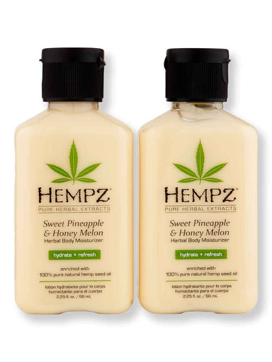 Hempz Hempz Sweet Pineapple & Honey Melon Herbal Body Moisturizer 2 Ct 2.25 oz Body Lotions & Oils 